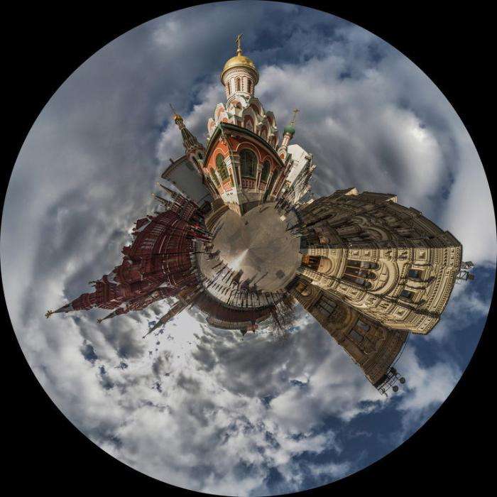Планета Москва: необычные фото города