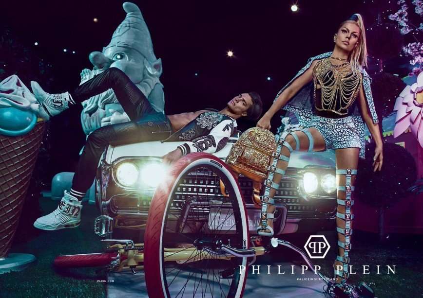 Королева хип-хопа Ферги в рекламной кампании Philipp Plein