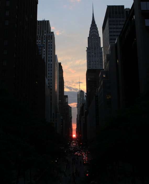 Манхэттенское солнцестояние 2012.