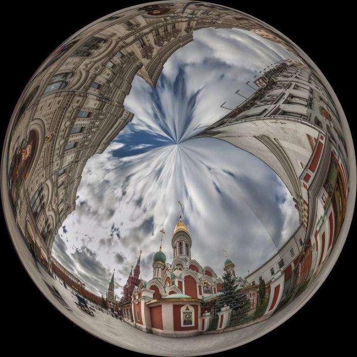 Планета Москва: необычные фото города