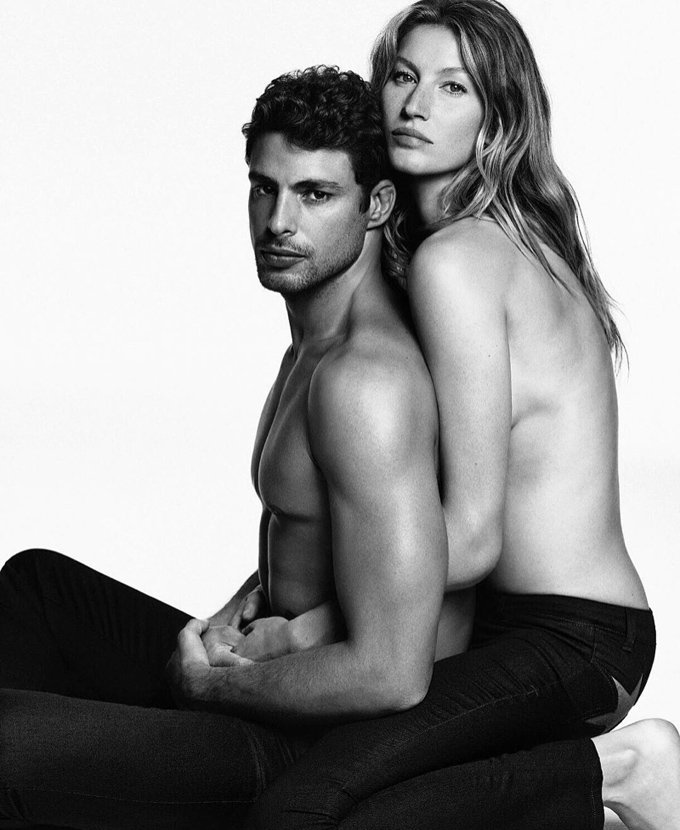Жизель Бундхен и Кауа Реймонд в рекламе Givenchy Jeans