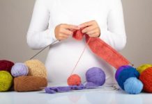 Вязання під час вагітності