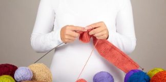 Вязання під час вагітності