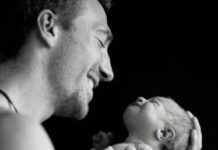 Щасливий тато.