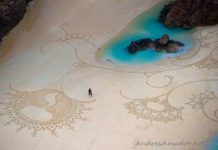 Картини на піщаних берегах.