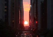 Манхэттенское сонцестояння 2012.