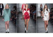 Люрекс і атлас в колекції Marc by Marc Jacobs, весна 2014.