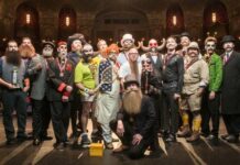 Учасники національного конкурсу бороди і вусів 2016.