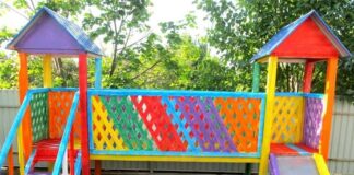 Дитячий майданчик своїми руками з підручних матеріалів: ідеї