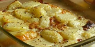 Картопля по-французьки з фаршем: покроковий рецепт