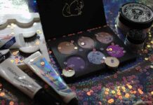 Фото урок макяжа в фіолетовій гамі