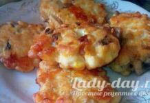 Соковиті і ніжні рубані курячі котлетки з сиром і овочами