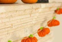 Гарбуз своїми руками з пряжі. Майстер-клас