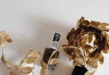 Коли душа бажає свята. Манікюр за допомогою berenice ghost town, relouis la mia italia 40, catrice gold effect 03