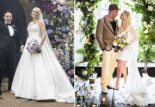 16 найрозкішніших весільних суконь зірок у 2021 році