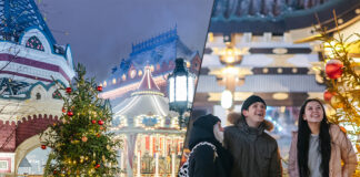 Кедри в вогниках, керлінг на відкритому повітрі і теплі подарунки: вирушаємо в “подорож в різдво” в москві