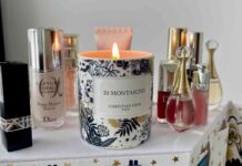 Богемне життя-свічка christian dior 30 montaigne